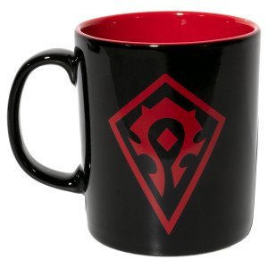Кружка World of Warcraft For the Horde Ceramic Mug Black Чашка 325 ml