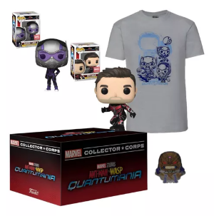 Коробка Funko Marvel Collector Corps Box Quantumania Ant-Man And The Wasp Фанко Человек-Муравей и Оса