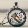 Медальон  LOTR The lord of the rings (металл + стекло)