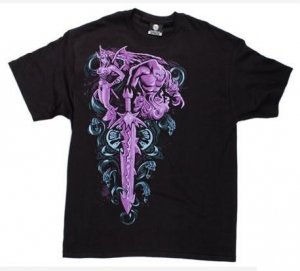 Футболка World of Warcraft Warlock Legendary Class T-Shirt (размер L)