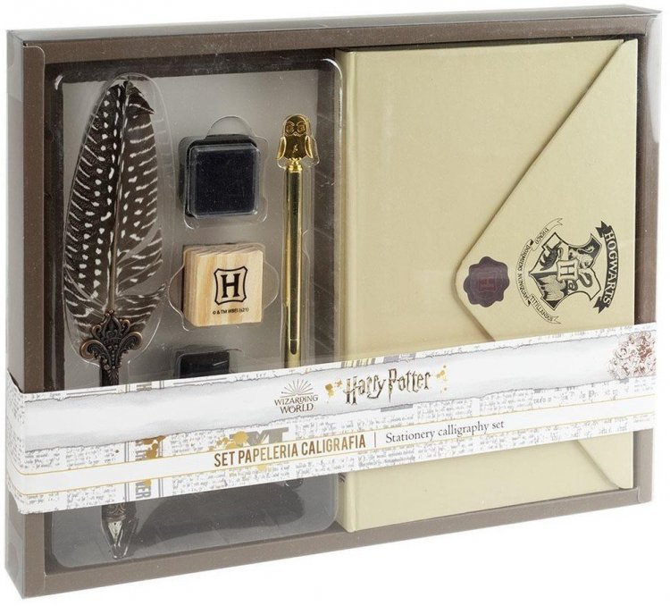 Канцелярский набор Harry Potter Caligrafia Stationery Set Гарри Поттер + Перо
