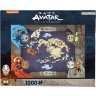 Пазл Аватар Карта Aquarius Avatar The Last Airbender - Map Puzzle (1000-Piece)