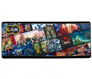 Коврик игровая поверхность Blizzard 30th Anniversary Exclusive Gaming Desk Mat (90*37cm)