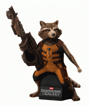 Бюст копилка GUARDIANS OF THE GALAXY "ROCKET RACOON" Bank Bust Statue