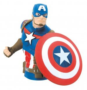 Бюст копилка Marvel Captain America Bust Bank 