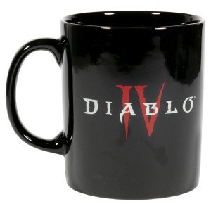 Чашка JINX Diablo IV Hotter Than Hell Black Кружка Диабло 325 ml