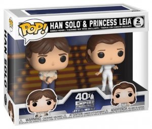 Фигурки Funko Bobble Star Wars: Han Solo and Princess Leia Фанко Звёздные войны (2 pack)
