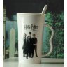 Кружка Harry Potter + крышка + ложка