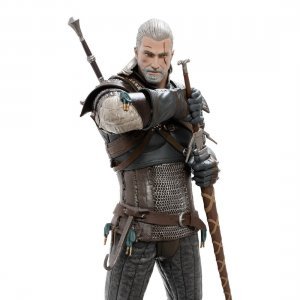 Фигурка The Witcher 3: Wild Hunt - Geralt of Rivia Heart of Stone Deluxe Figure Ведьмак Геральт из Ривии 25 см