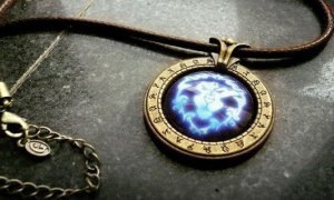 Медальон World of Warcraft Alliance (Металл + стекло)