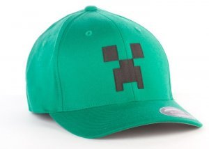 Кепка Minecraft Creeper Flexfit Hat (размер L/XL)