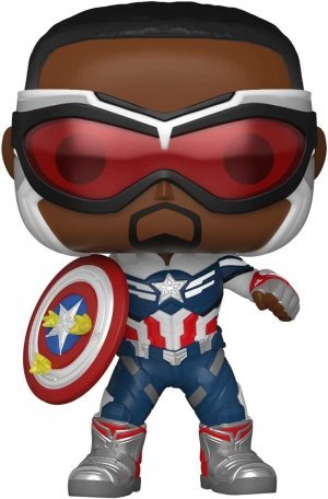 Фигурка Funko Marvel Falcon and The Winter Soldier - Captain America (Sam Wilson) (Amazon Exclusive) фанко 818