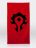 Полотенце со знаком Орды (Horde World of Warcraft Towel) 150 x 72 cm