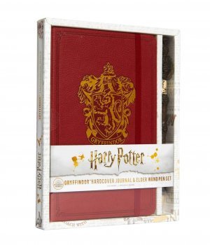Канцелярский набор Harry Potter Gryffindor Journal and Elder Wand Pen Set Гарри Поттер Блокнот + Ручка Палочка