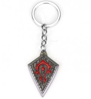 Брелок Horde Орда World of Warcraft Metal silver