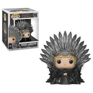 Фигурка Funko Pop Deluxe: Game of Thrones Cersei Lannister Sitting On Iron Throne фанко Серсея
