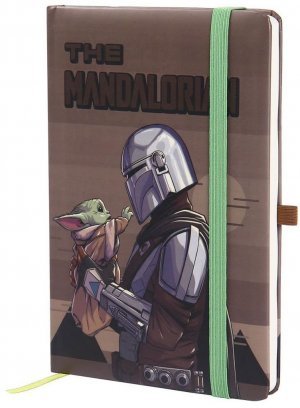 Блокнот Звездные войны Star Wars Notebook Mandalorian The Child Grogu Мандалорец