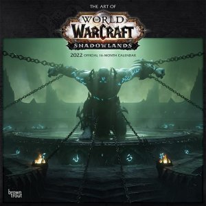 Календарь 2022 World of Warcraft Square Wall Blizzard 16-month calendar