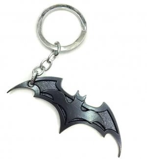 Брелок Batman Metal Keychain № 2 (цвет чёрный)