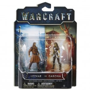 Фигурка Warcraft Movie LOTHAR VS GARONA Figure set