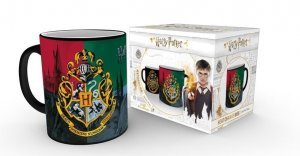 Кружка теплочувствительная Harry Potter Hogwarts Crest чашка Гарри Поттер герб