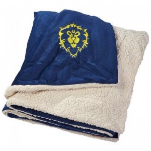 Одеяло со знаком Альянса (World of Warcraft Alliance Logo Blanket) 210 x 150 cm